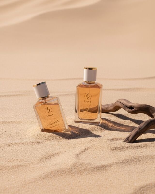 The way a good scent can transform your whole energy… ✨Amabilis & Bestia, dy aroma që nuk zhduken, por lënë gjurmë.Të ëmbla, të ngrohta, të femërore… fiks ajo që i duhet ditës tënde.Cila do të ishte aroma jote e përditshme në këtë skenë të artë? 🌞💛#LouveClub #HairPerfume #Amabilis #Bestia #LuxuryScents #SoftGlam #FragranceLovers #AlbanianBrand #BeautyEssentials #DailyGlow #SignatureScent #PerfumeAddict #FragranceOfTheDay #SkincareAndScent #EleganceInABottle